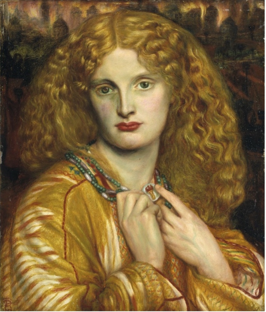 Dante Gabriel Rossetti, Helen of Troy, 1863