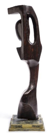 Benedict Chukwukadibia Enwonwu MBE, Nigerian/ British 1917-1994- Untitled; ebony