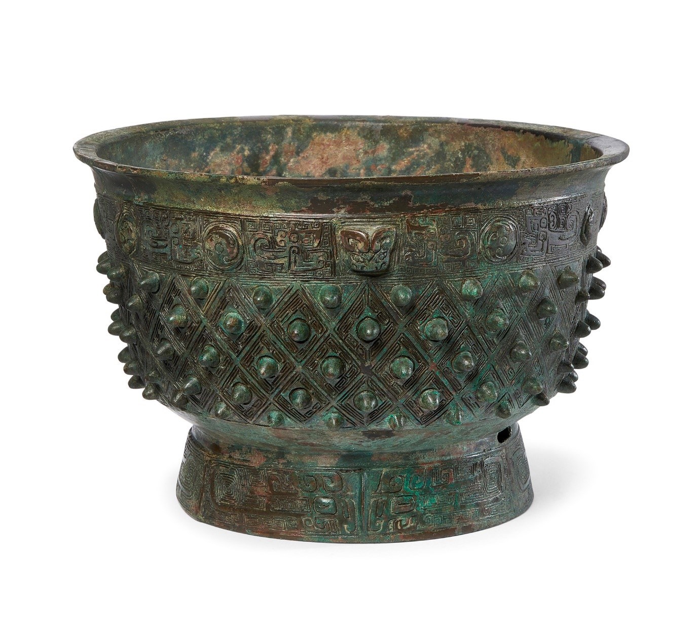 bronze food vessel 