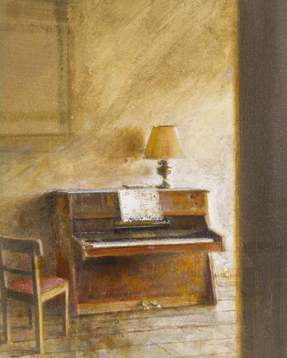 Harold Frederick Voigt, South African b.1939- The Otto Bach, 1999; oil and wax on canvas
