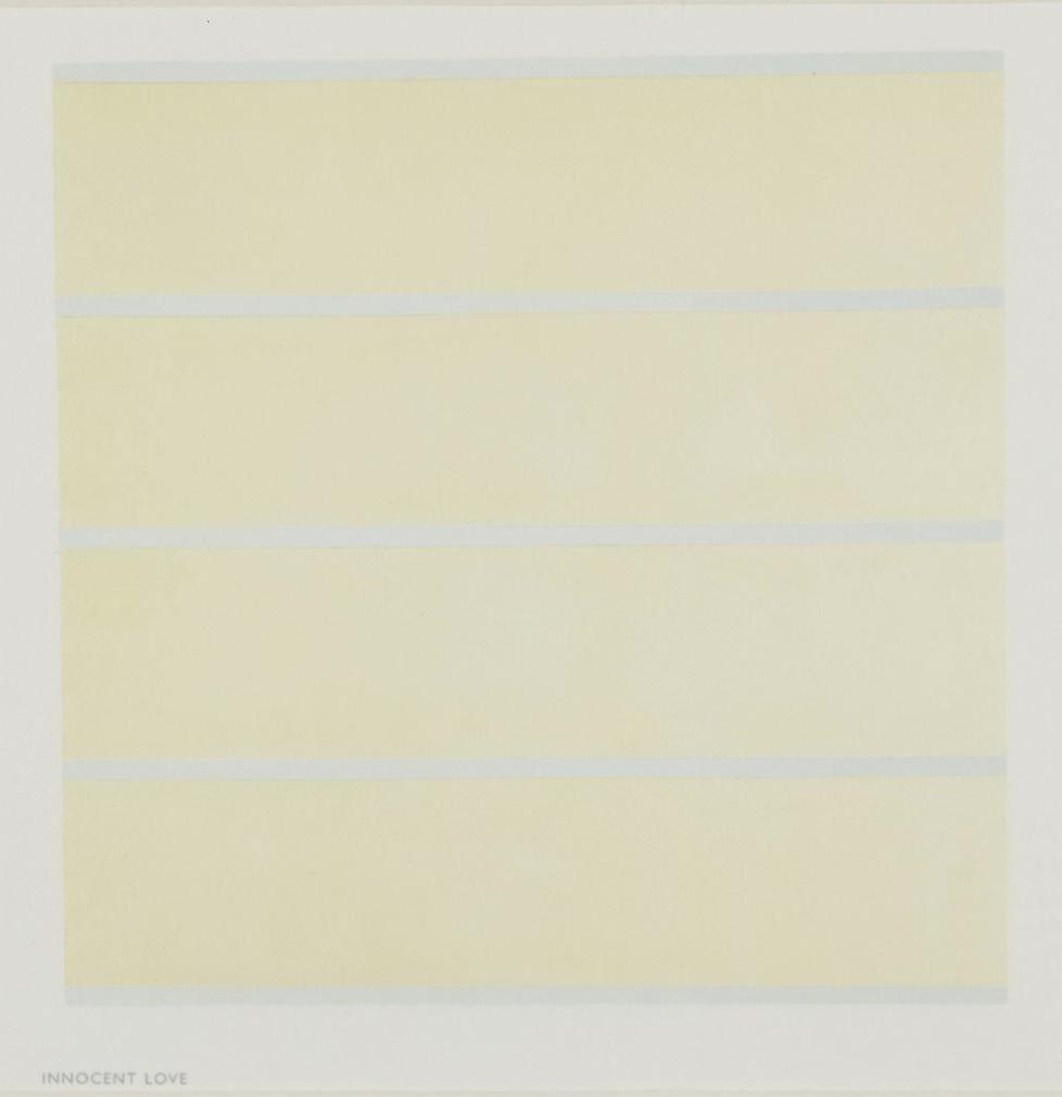 Lot 570. Agnes Martin, 'Innocent Love', 2000