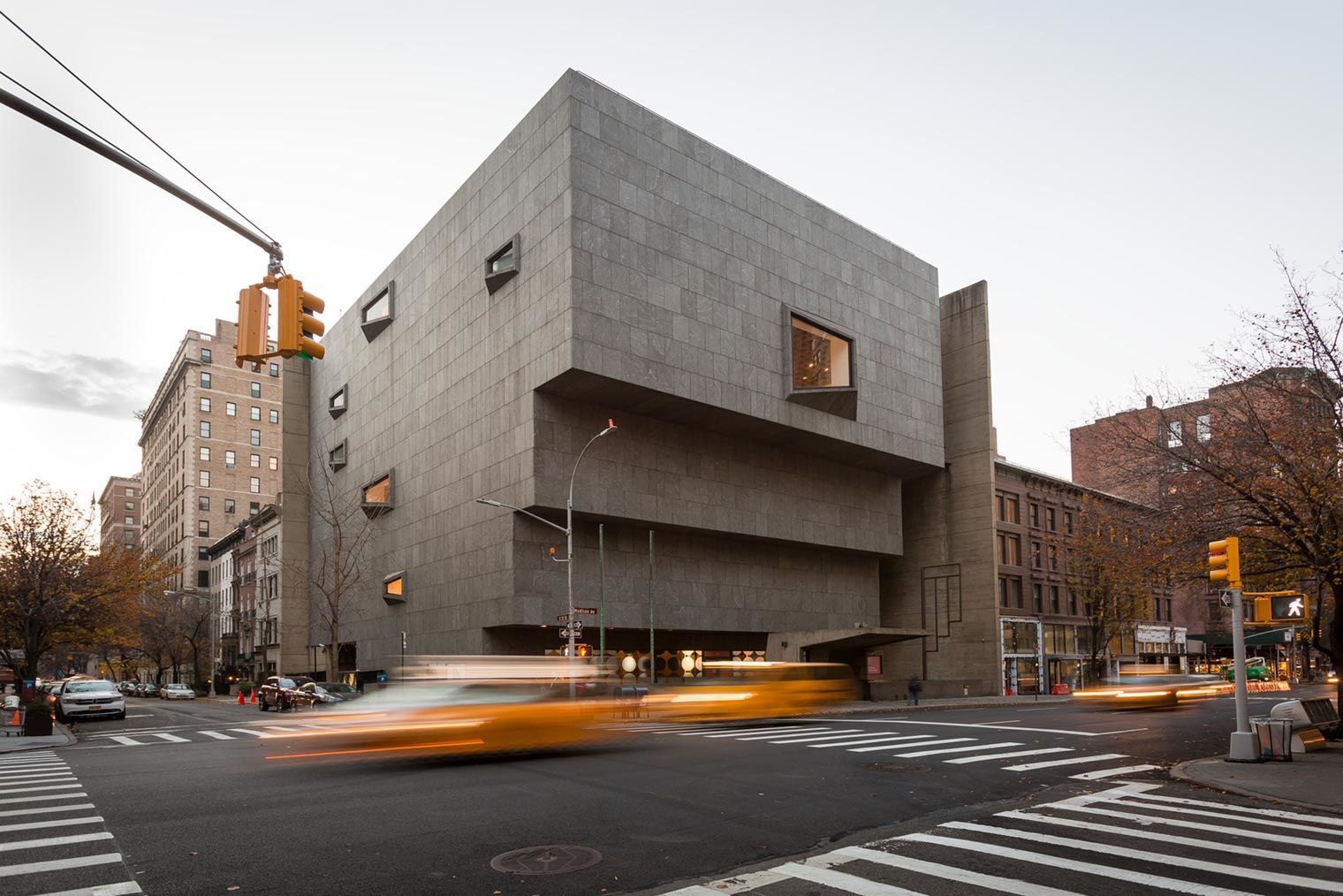 Exterior of The Met Breuer, designed by Marcel Breuer
