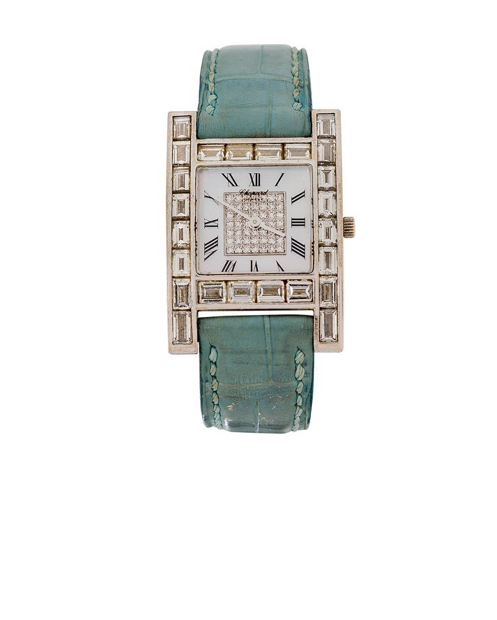 An 18ct white gold and diamond 'Your Hour' quartz wristwatch by Chopard